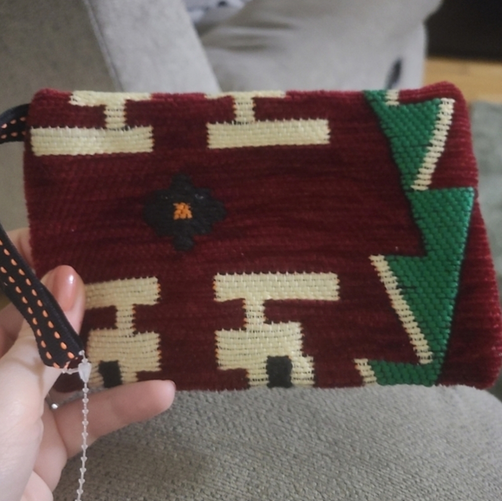 Turkish Multicolor Clutch, NWOT - Picture 2 of 3